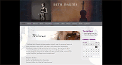 Desktop Screenshot of bethdaunis.com